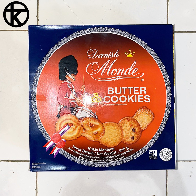 908gr Monde Butter Cookies 908 gram Kaleng Paling Besar | Monde Kaleng | Biskuit Lebaran | Kue