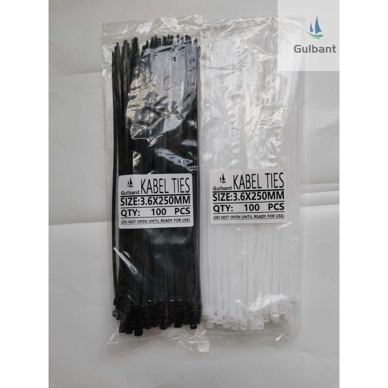 

Kabel Ties Cable Tie 3.6 x 250mm (25cm) CV 250 Kualitas baik