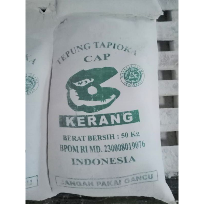 

[CURAH-1K] Tepung Tapioka Cap Kerang Hijau Kemasan Curah 1 Kg [1000gr]