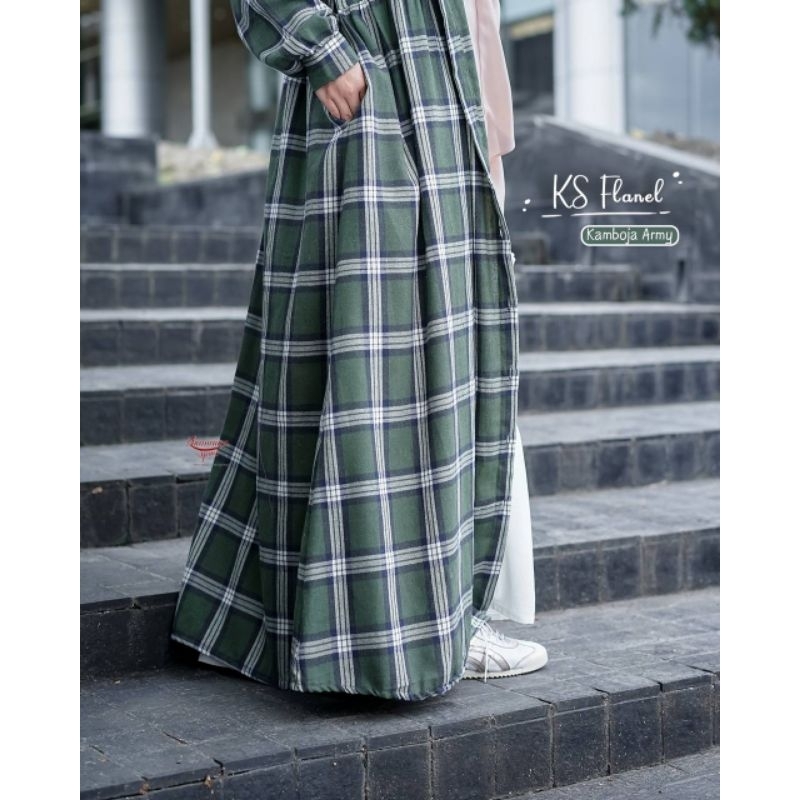 GAMIS FLANEL KHUMAIRA SYARI_KS FLANEL