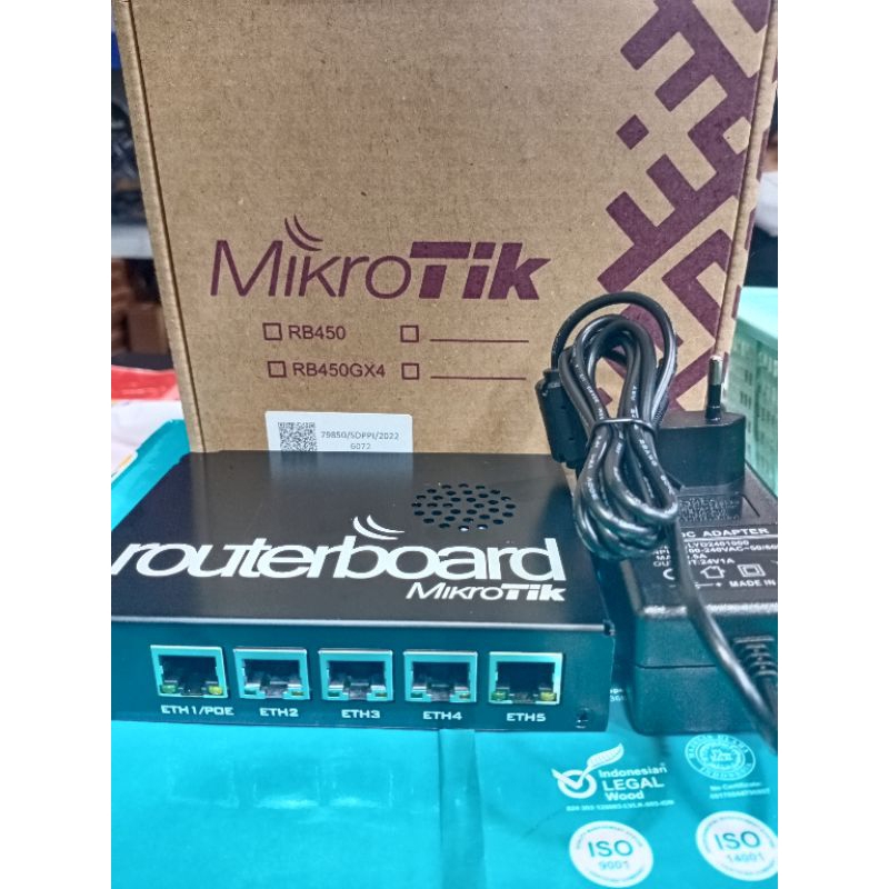 MIKROTIK ROUTERBOARD RB450GX4