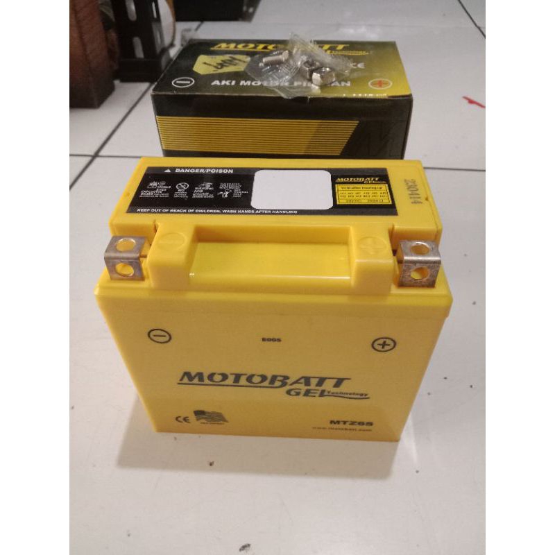 Aki Motobatt MTZ6S Motor Satria Fu 150 Lama Satria Fu 150 New Injeksi