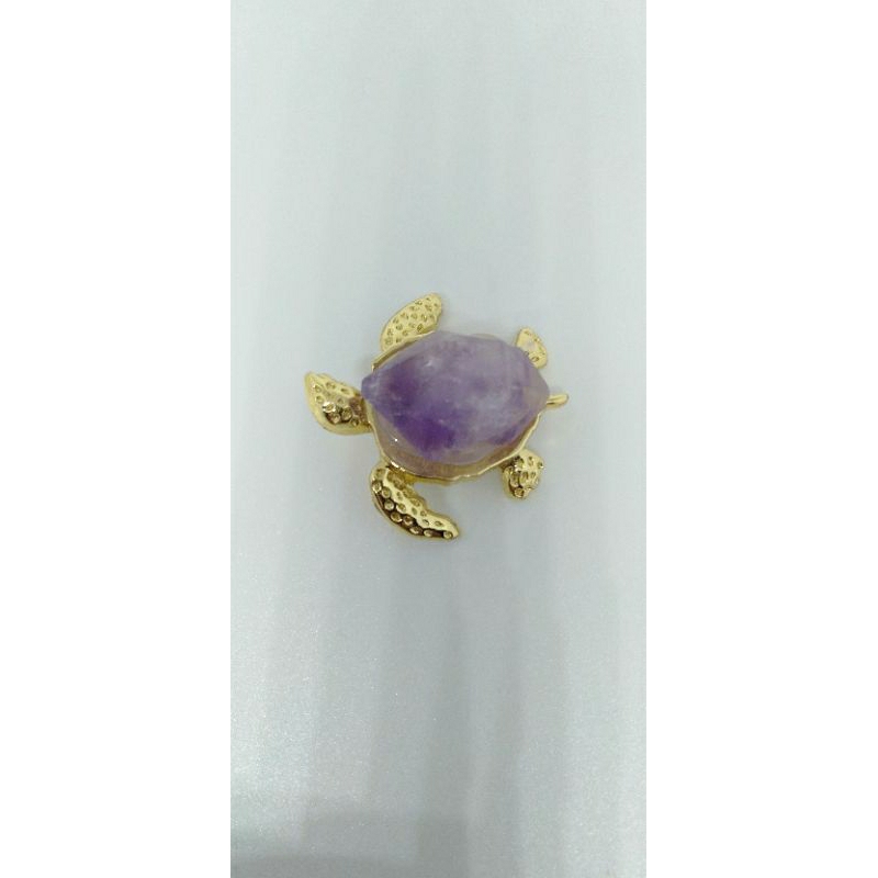 Crystal Amethyst Turtle