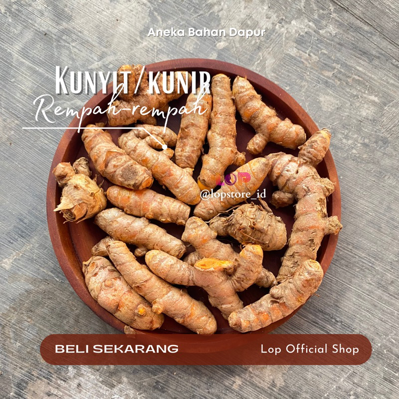 

Kunyit/Kunir 100gram - Rempah Rempah