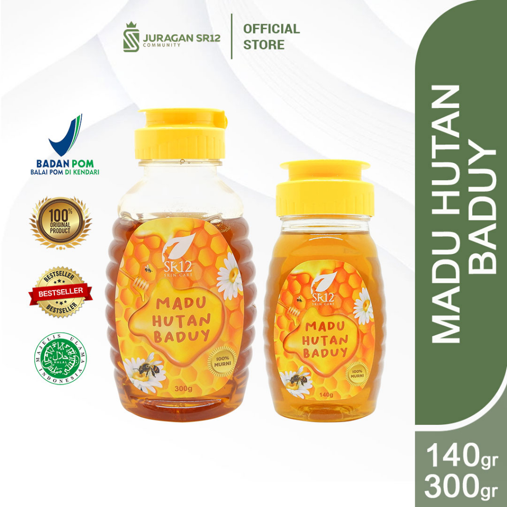 

Madu Baduy SR 12 SR12 Madu Murni Hutan Asli Original 100% Alami Obat Asam Urat Batu Ginjal Penambah Stamina