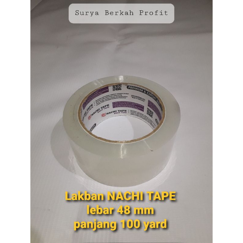 

Lakban Nachi Tape 48 mm 100 yard