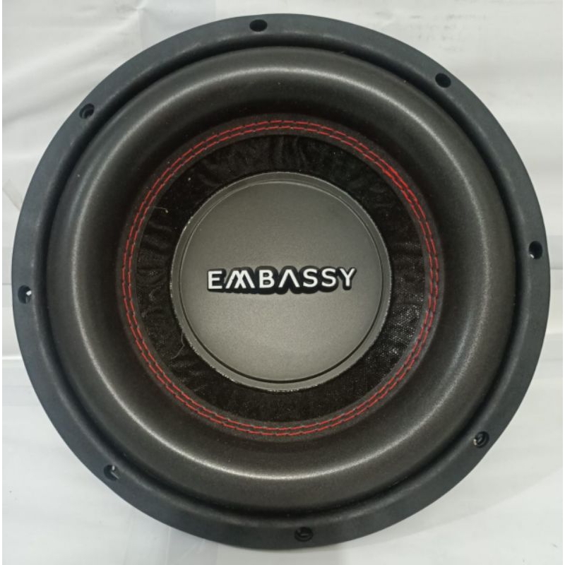 subwoofer embassy 10 inch ES-1044 subwoofer 10" dauble coil magnet besar