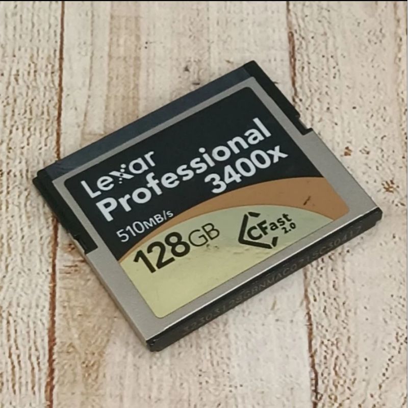 LEXAR CFAST 128Gb 2.0 PROFESSIONAL CFAST MEMORY 3400X 510MB/s MURAH