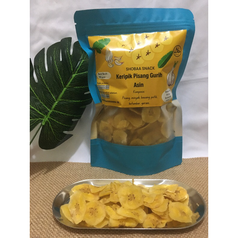 

Keripik Pisang Gurih Asin 150g