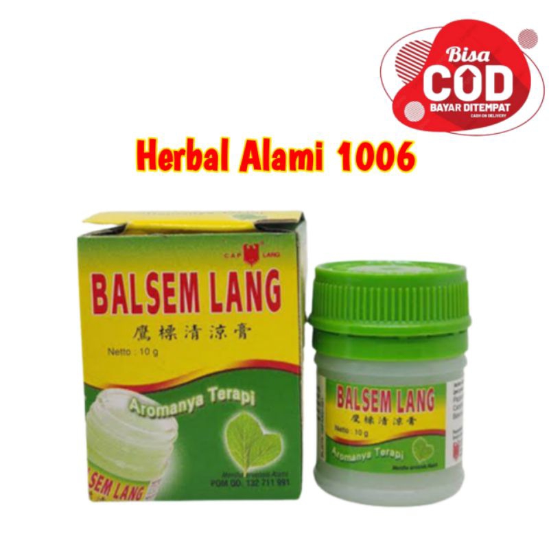Balsem Lang 10 Gram (Kecil)