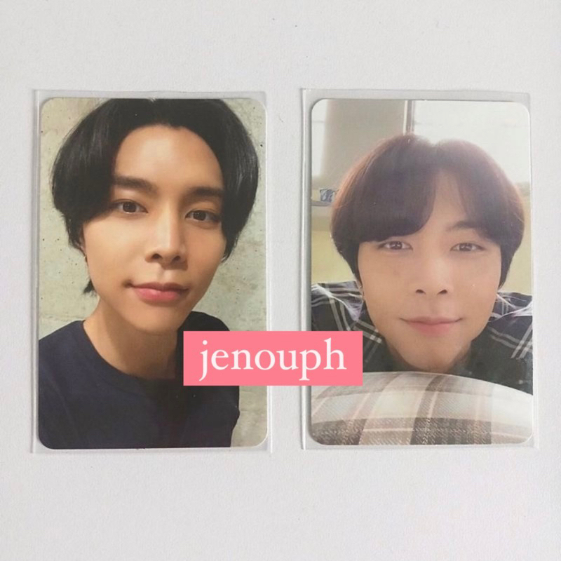 pc photocard johnny sticker jewel ver dora