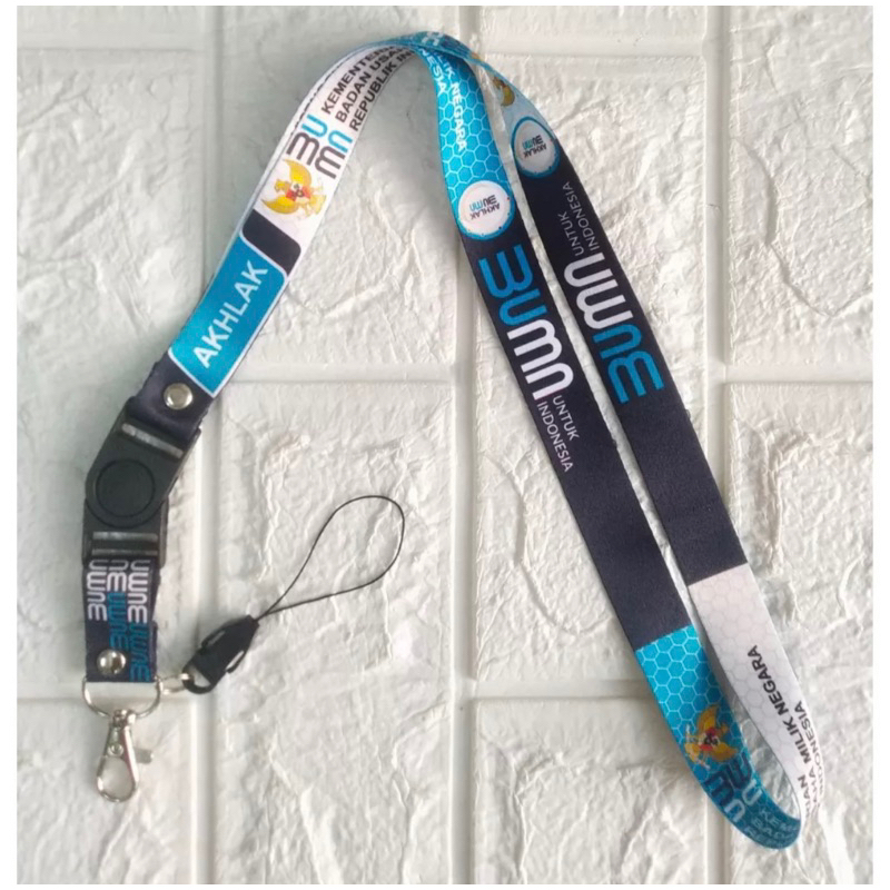 

Tali id card / Lanyard BUMN AKHLAK