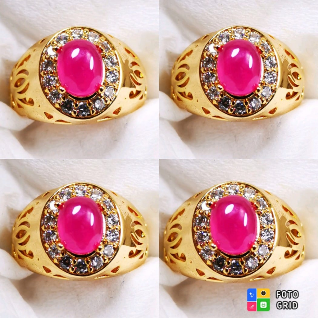 Batu permata natural ruby tanzania