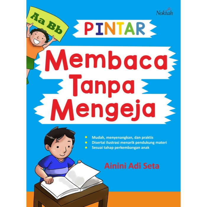 Buku Anak Pintar Membaca Tanpa Mengeja