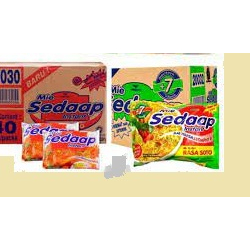

MIE SEDAP Isi 40 Pcs / CTN