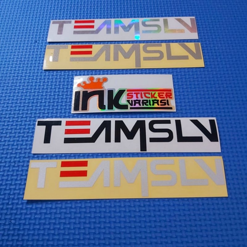 Sticker TEAMSLV cutting