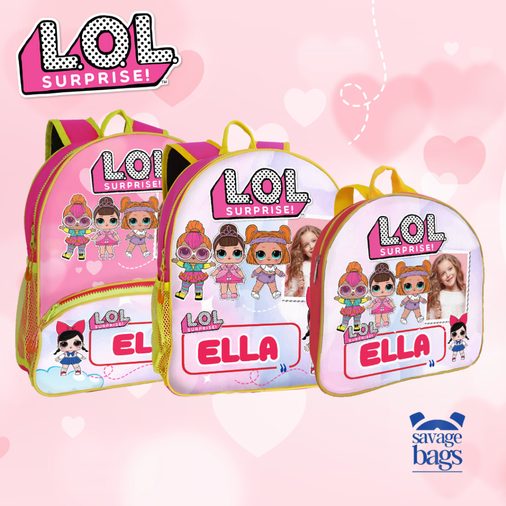 

Custom Tas Anak - Tas Anak PAUD / Tas Anak TK - Tema LoL - 1 HARI JADI