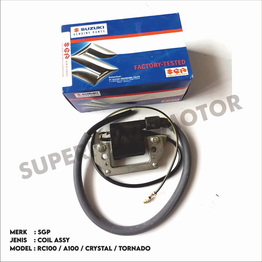 Koil Cdi Coil pengapian suzuki RC100 A100 TORNADO CRYSTAL SUZUKI 33410-23310-000