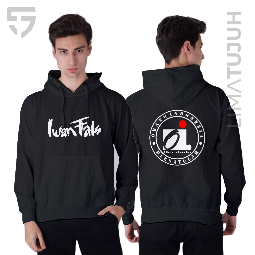 Jaket Hoodie Iwan Fals Orang Indonesia Logo