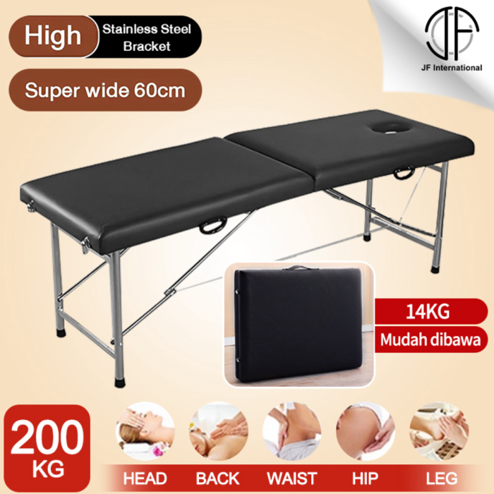 Ready Portable Massage Bed Tattoo Bed Spa Facial Foldable Massage Table Acupoint Beauty Massage Bed