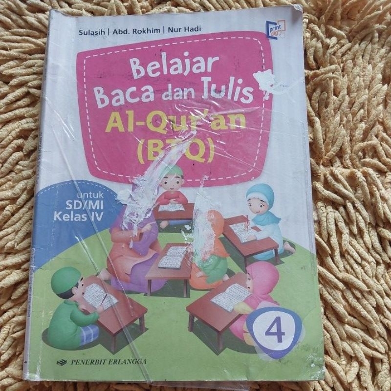 Buku Baca dan Tulis Al Quran "BTQ"