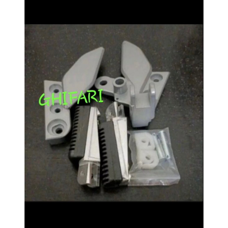 Paket Step Forstep Injakan Kaki Depan Vixion Old Plus Dudukan Step Depan Vixion Old