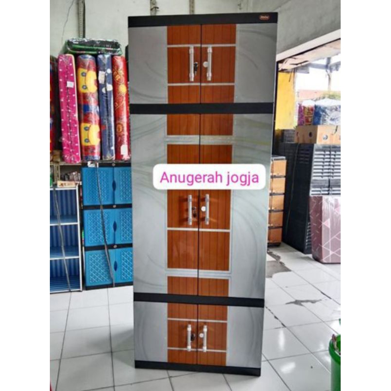 Lemari plastik Naiba hanger FIT jumbo