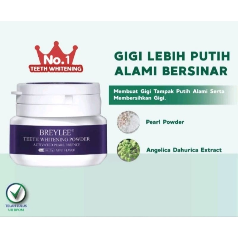 BREYLEE teeth whitening powder