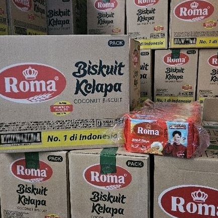 

CTN 4*7*300GR - BISKUIT ROMA KELAPA 300GR ISI 28 PCS / COCONUT BISCUIT