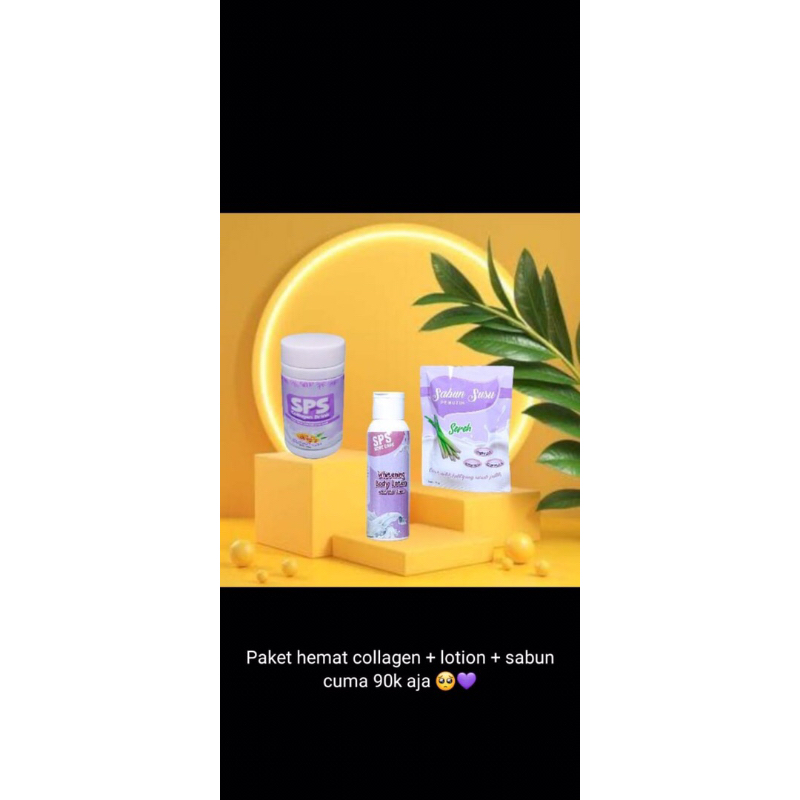 lotion / collagen drink pemutih badan bpom