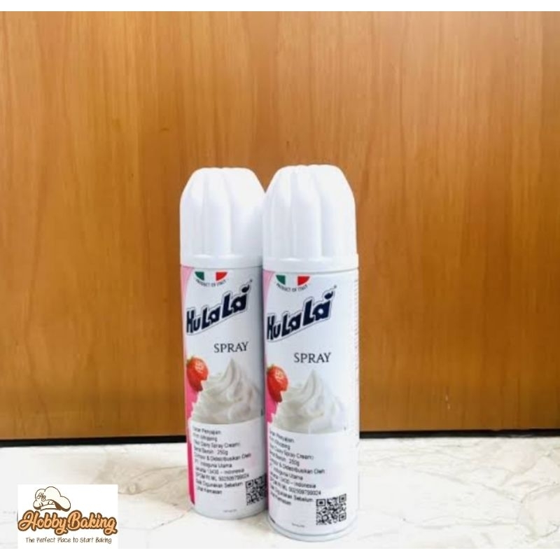 

Hulala spray whip cream 245 ml