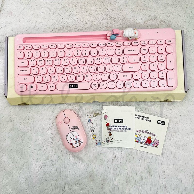 [PRELOVED] BT21 ROYCHE Keyboard & Mouse set (RJ)