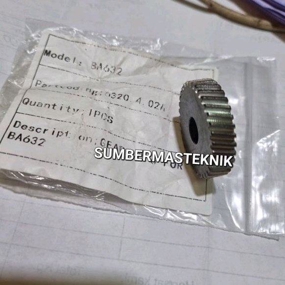 GEAR DOLIZ BA632 GIGI MESIN BOR 10MM DOLIZ BA632