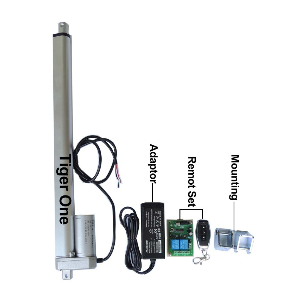 Kumau Aktuator, Actuator 12V Linear Aktuator, Linear Actuator 40cm 1000N