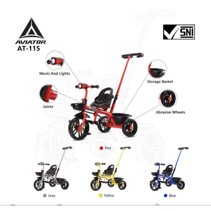 Aviator Tricycle Music Stir AT-115