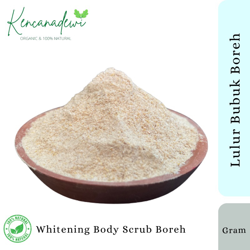 Lulur Boreh Bali Body Scrub Rempah Whitening Bubuk