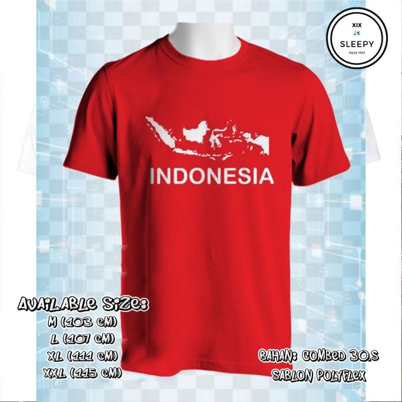 Kaos Indonesai pulau
