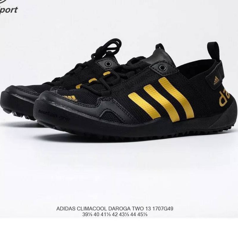 Adidas Terrex Daroga Two 13 Black Gold Premium Original