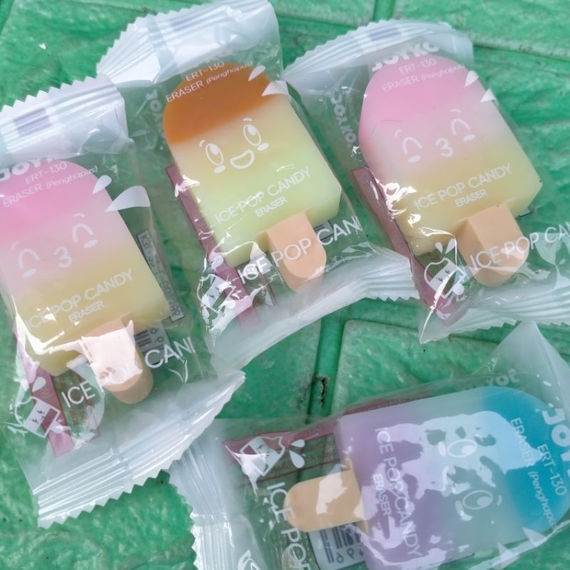 

Penghapus Pensil Hapusan JOYKO Motif Mochi Eraser Pencil Es Cream Grosir