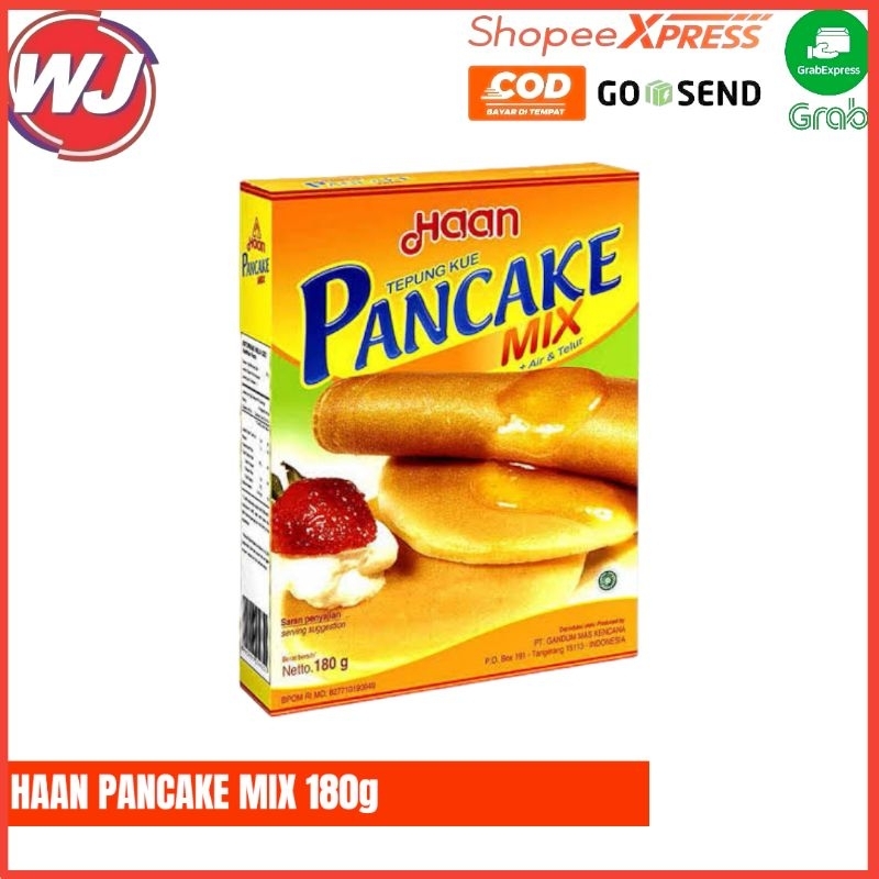 

HAAN PANCAKE MIX 180g