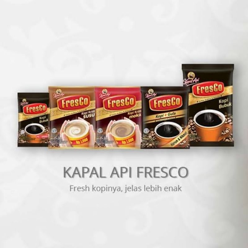 

Fresco kopi bubuk instan - isi 5