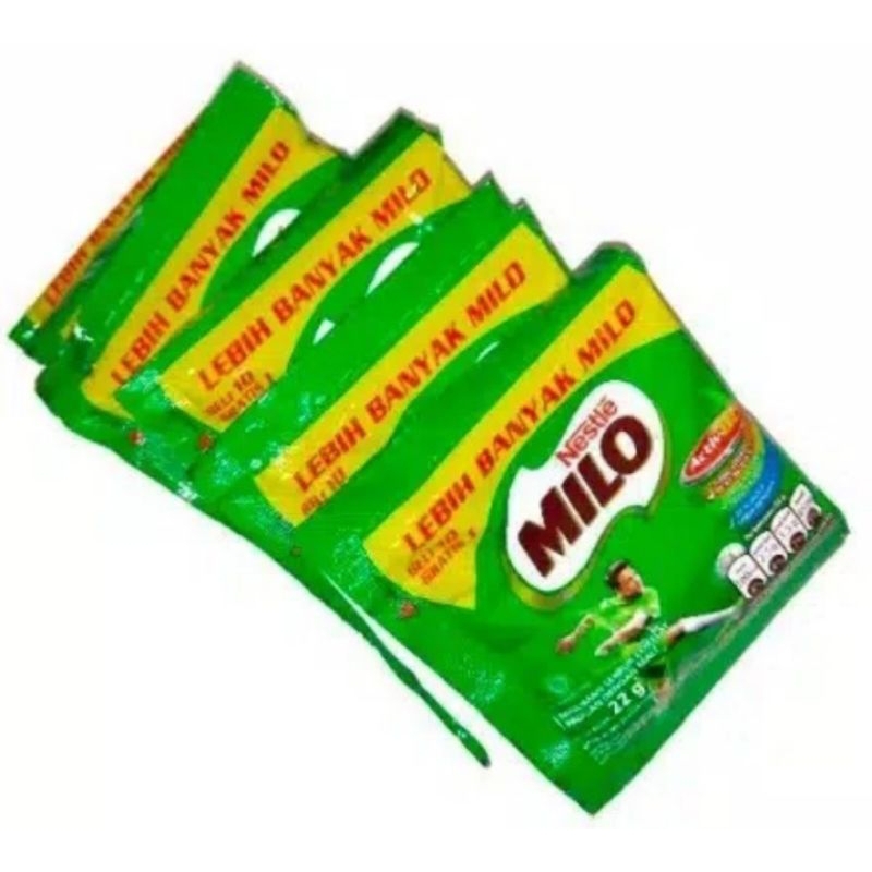 

susu milo rencengan isi 11 sachet 22 gr