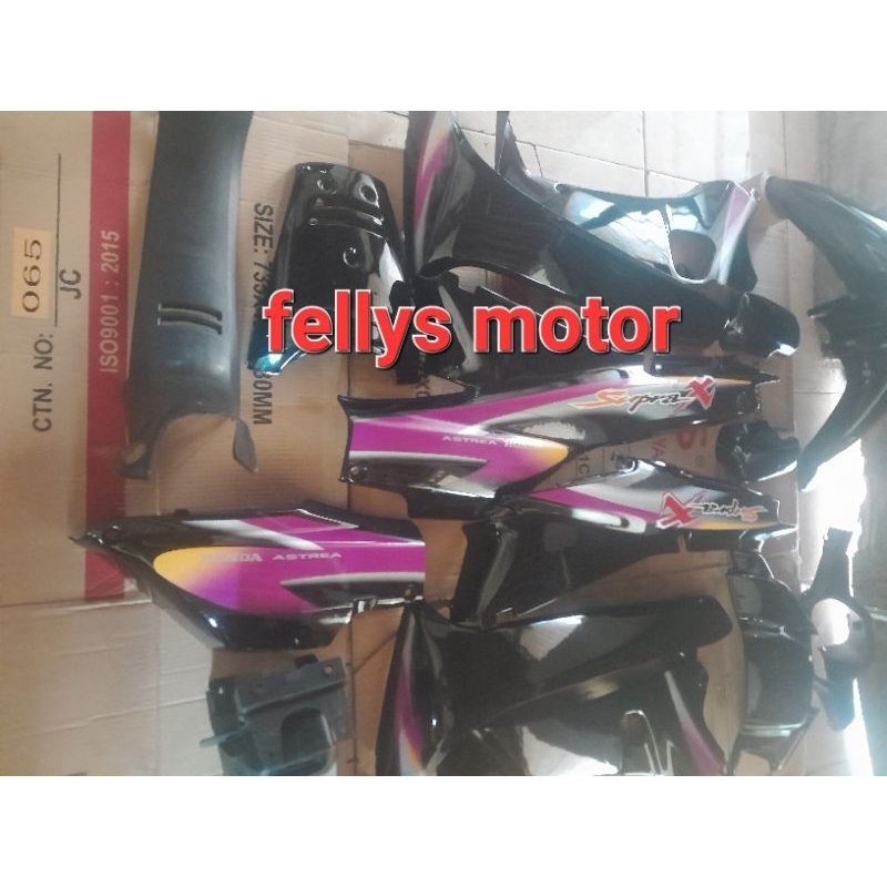 Full Set Body Motor Supra X 100cc / SUPRA X lama