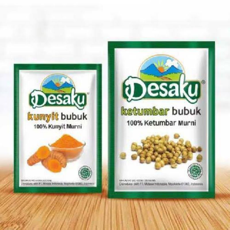 

DESAKU KUNYIT BUBUK & DESAKU KETUMBAR BUBUK ECERAN