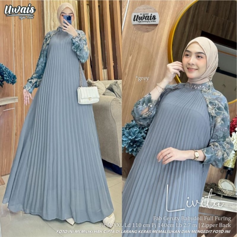 LIVITA // GAMIS WANITA REMAJA // ORI BY UWAIS