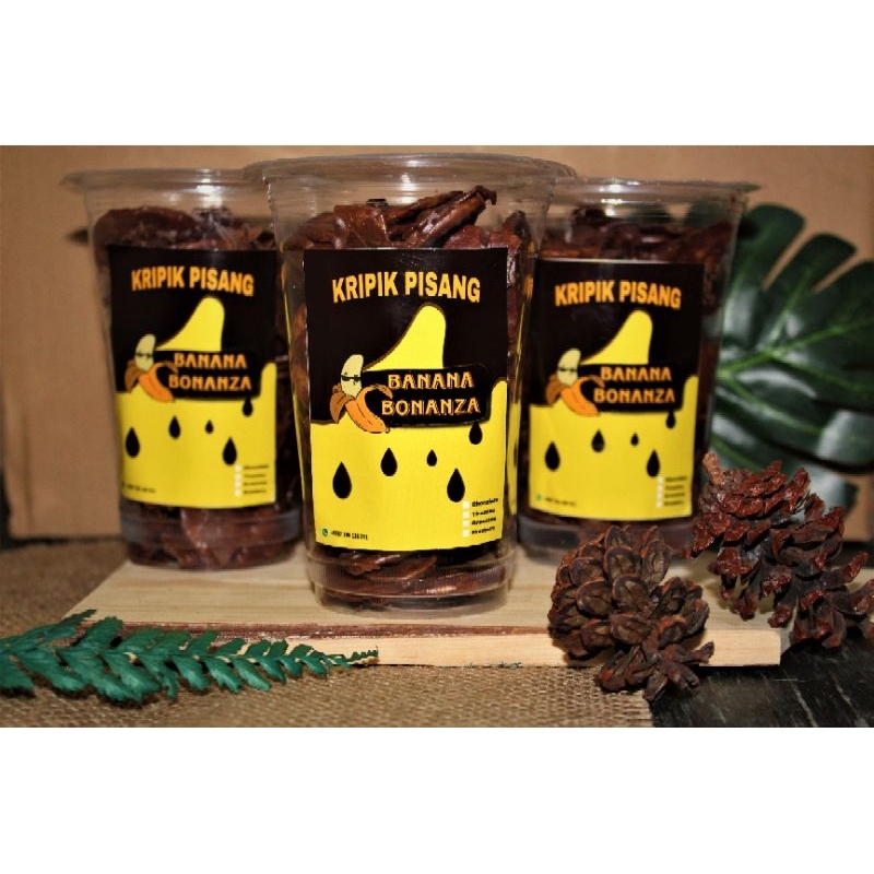 

BONANZA Keripik Pisang Coklat Lumer