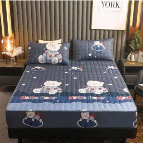 Jual ASTRONOT BEAR Bed Protector Waterproof Sprei Anti Tungau Bayi 180x200 Berkualitas