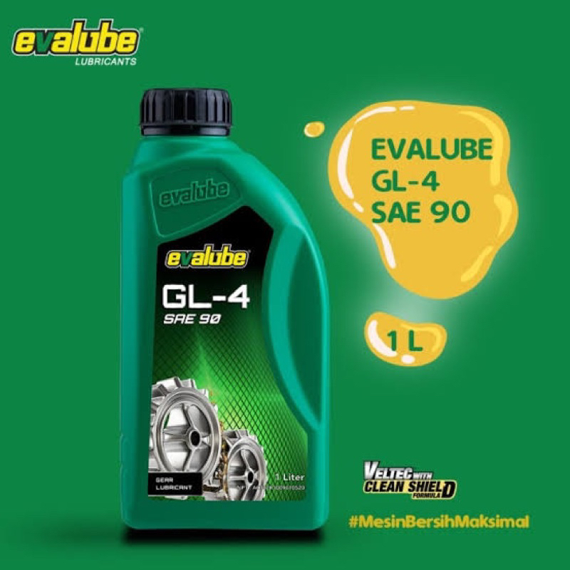 Oli Gardan Evalube GL4 SAE 90 | 1 Liter
