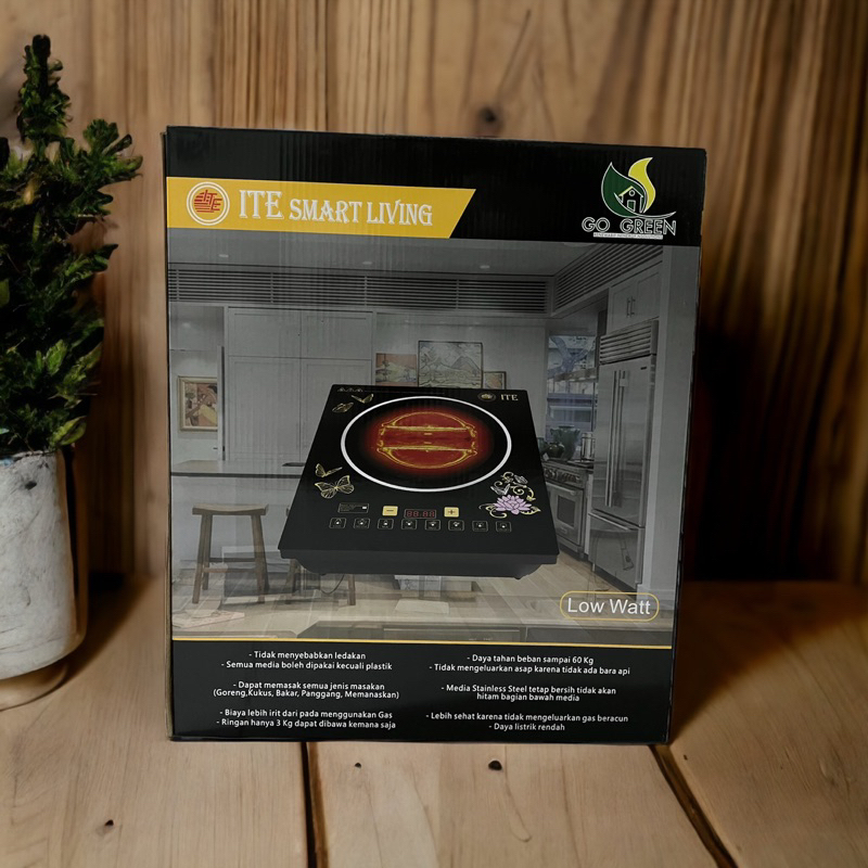 Kompor listrik ITE low watt (bukan induksi) kompor halogen ITE