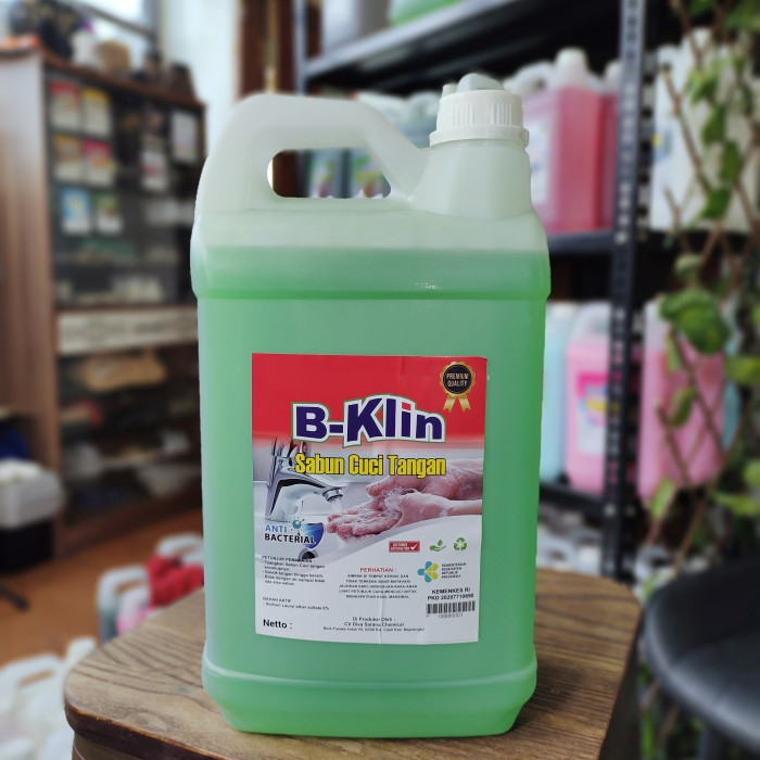 Sabun Cuci Tangan 5 Liter Handsoap Bklin Apel
